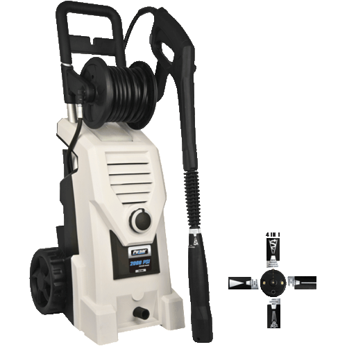Picture of 2000PSI Electrical Pressure Washer With Hose Wheel