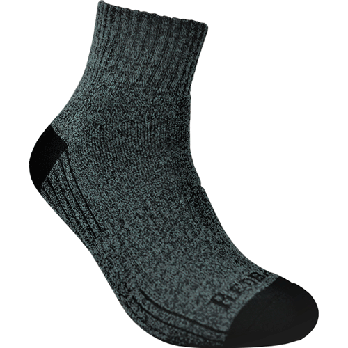 Picture of Everyday Bamboo Quarter Sock - Heather Gray