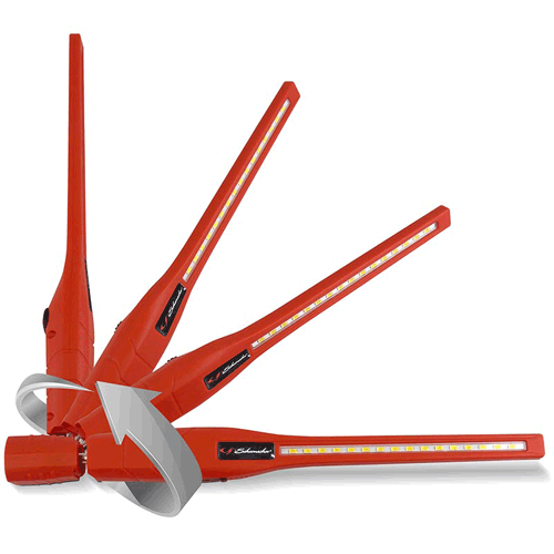 Picture of Lithium-Ion 360° Slim Rechargeable Work Light, Red