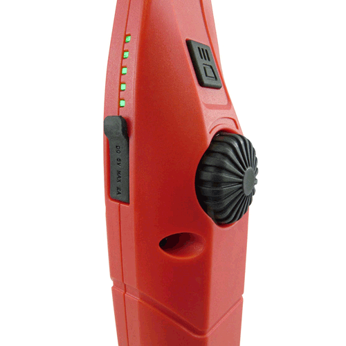 Picture of Lithium-Ion 360° Slim Rechargeable Work Light, Red