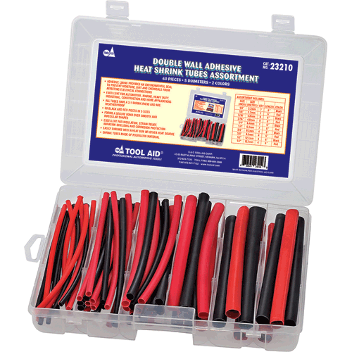 Picture of Double Wall Adhesive Heat Shrink Tubes Assortment