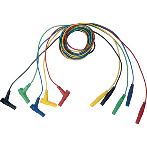 Picture of Colored 5' Test Lead 5-Pack