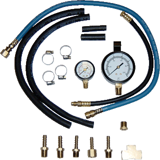 Picture of Fuel Injection Pressure Tester with 2 Gauges