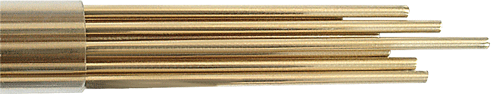 Picture of Bare Brazing Rods - 3/32" x 18" Long - 4 Rods