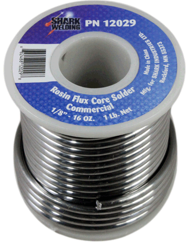 Picture of Rosin Flux Core Solder - 1/8" - 1 lb