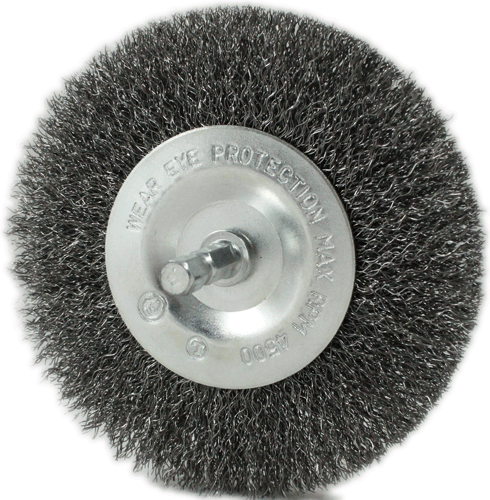 Picture of 4 CRIMPED WIRE BRUSH ON 1