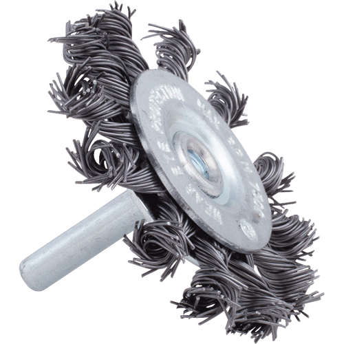 Picture of Mini Knotted Wire Brush – 2" x 1/4" Shank – .020 Wire