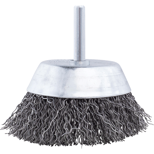 Picture of 2-1/2" Crimped Cup on Stem Coarse Wire Brush