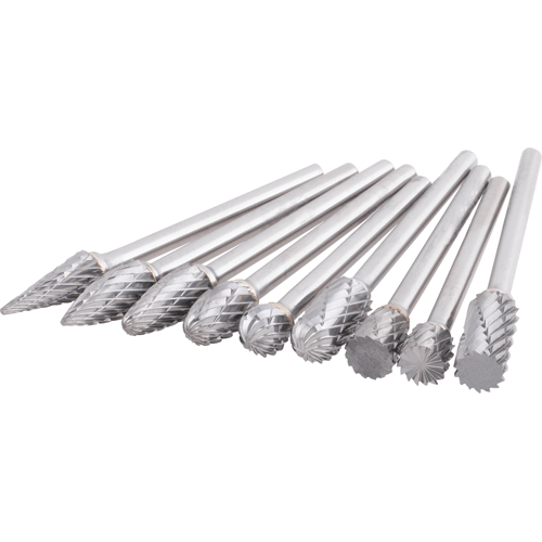 Picture of Mini 9 Pc. Double Cut Carbide Bur Kit 1/8" Shank