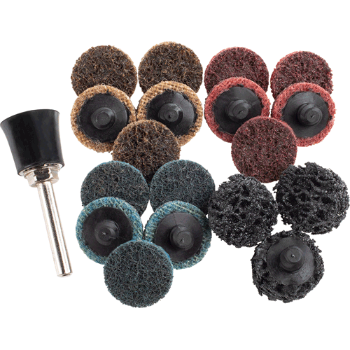 Picture of 19 Pc. 1" Mini Surface Prep Kit with Holder