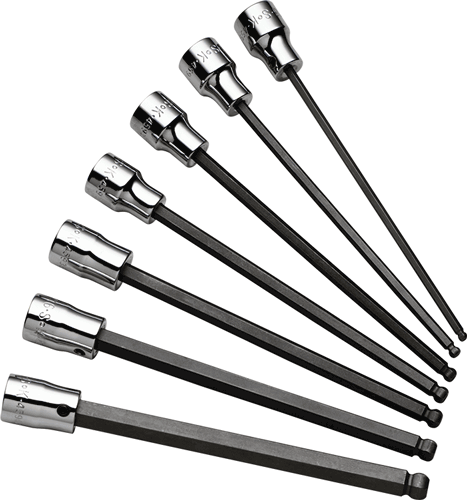 Picture of 7 Long Ball Hex Socket Sets