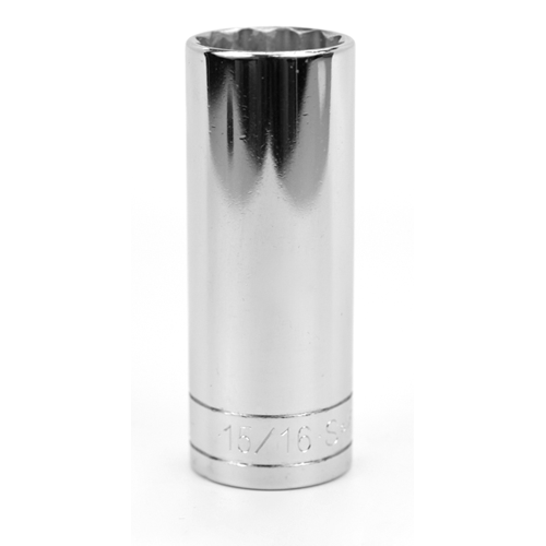 Picture of 1/2" Drive 12 Pt. Deep Fractional Socket 15/16"