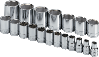 Picture of 1/2D 19PC SAE SOCKET SET