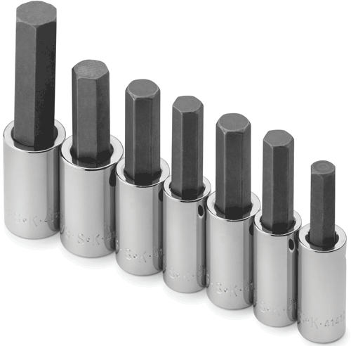 Picture of 7 Pc. Hex Bit Sets 1/2" Drive
