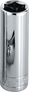 Picture of 3/8" Drive 6 Pt. Deep Fractional Socket 1/4"