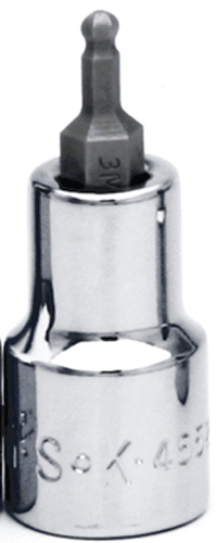 Picture of 3/8" Drive Fractional Ball Hex Bit Socket - 5/32"