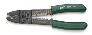 Picture of Up-Front Cutter/Stripper/Crimper - 10-22 AWG - 8.50"