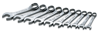 Picture of 10 Pc. SuperKrome® Metric Short Combination Wrench Set