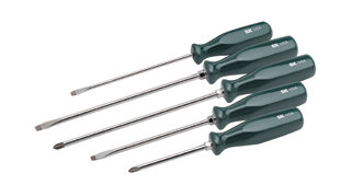 Picture of 5 Pc. SureGrip® Long Reach Screwdriver Set