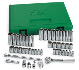 Picture of 48 Pc. 1/4" Drive Fractional/Metric Socket Set