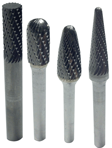 Picture of 4 Pc. Carbide Burrs Set