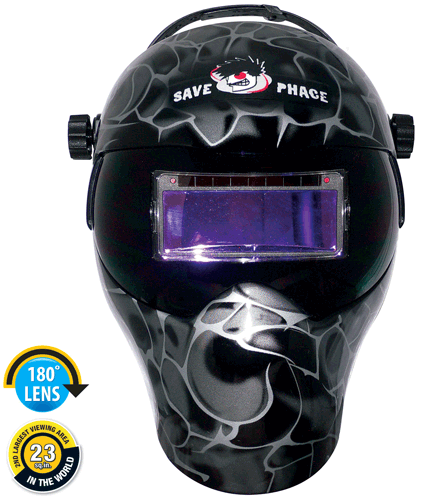 Picture of Gen X Series Welding Helmet, Black Asp