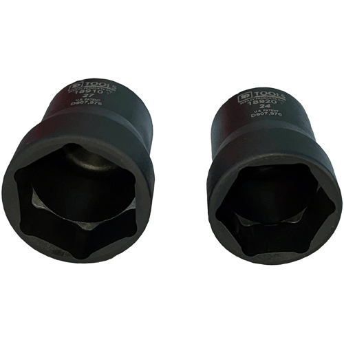 Picture of 3/8" Square Drive, 24mm and 27mm Sensor Socket Set