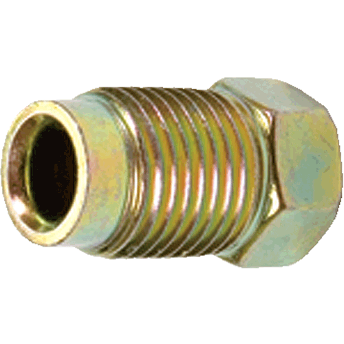 Picture of 4 Pk. Inverted Flare Nuts, M10 x 1.0 Gold