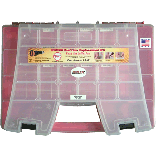 Picture of Labeled KP1200 Kit Case