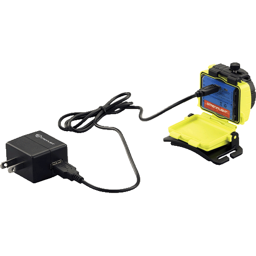 Picture of Double Clutch™ USB Headlamp, 120V AC - Yellow