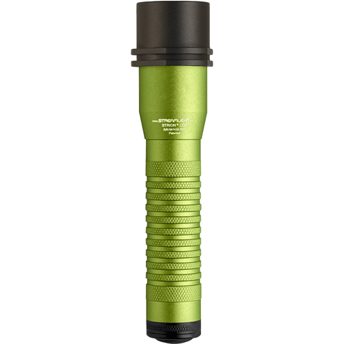 Picture of Strion® LED Rechargeable Flashlight, 120/DC - 1 Charger, Lime Green