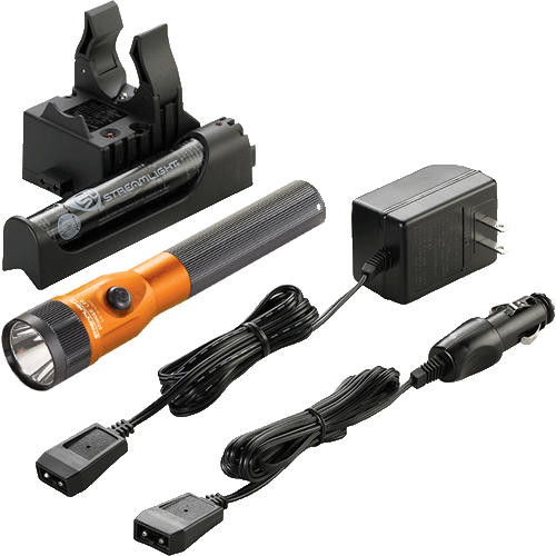 Picture of Stinger® LED Rechargeable Light with Piggyback Charger, Orange