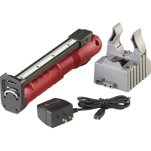 Picture of Stinger® Switchblade Rechargeable, Multi-Function Worklight with 120V/100V AC 1 Holder