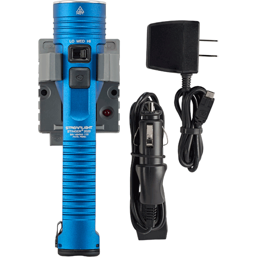 Picture of Stinger® 2020 Rechargeable LED Flashlight with Charger, Blue
