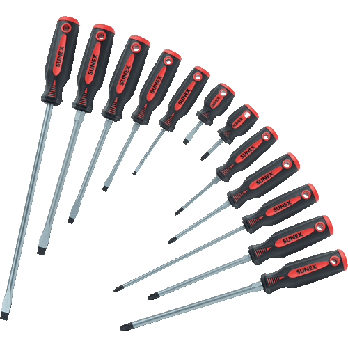 Picture of 12 Pc. Combination Screwdriver Set