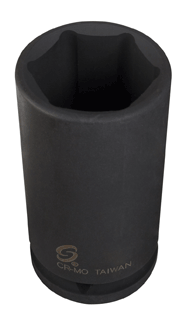Picture of 1/2" Dr. Individual Deep Socket, Metric - 28mm