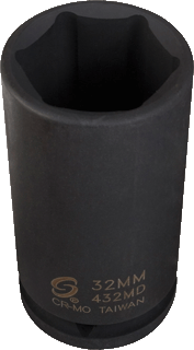 Picture of 1/2" Dr. Individual Deep Socket, Metric - 21mm