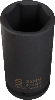 Picture of 1/2" Dr. Individual Deep Socket, Metric - 24mm