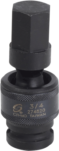 Picture of 1/2" Dr. 3/4" Universal Hex Drive Impact Socket