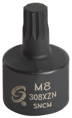 Picture of 3/8" Dr. M8 Stubby Triple Square Impact Socket