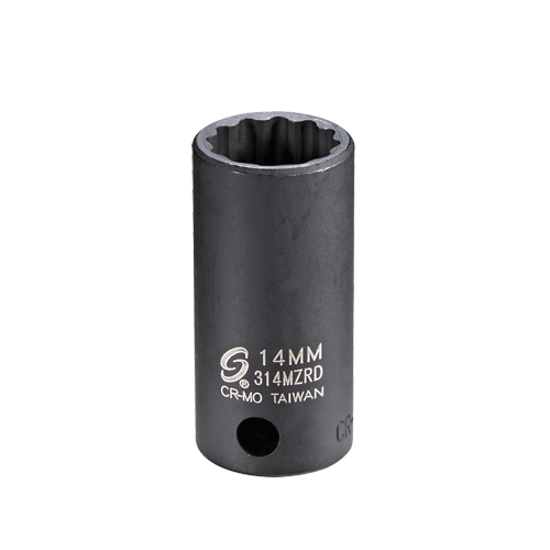 Picture of 3/8" Dr. 12 Pt. 14mm Semi-Deep Impact Socket Set