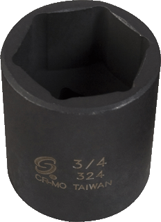 Picture of 3/8" Dr. Individual Standard Socket, SAE - 3/4"