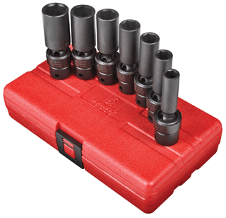 Picture of 3/8" Dr. Universal Deep Impact Socket Set, 7 Pc. SAE