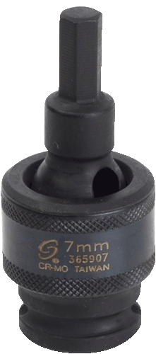 Picture of 3/8" Dr. 7mm Universal Hex Drive Impact Socket
