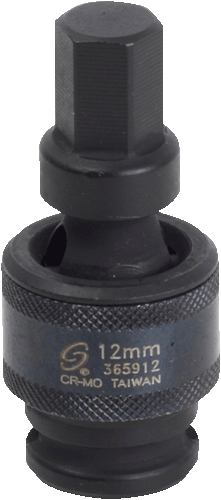 Picture of 3/8" Dr. 12mm Universal Hex Drive Impact Socket