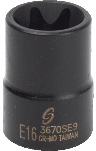 Picture of 3/8" Dr. E16 External Star Impact Socket