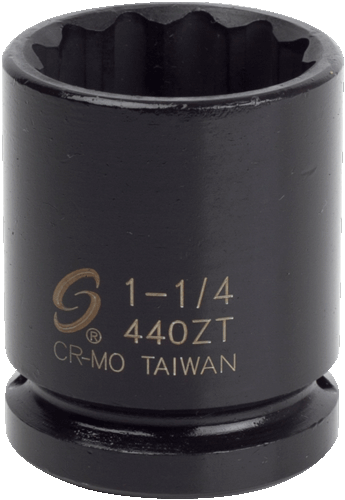 Picture of 3/4" Dr. 12 Pt. 1-1/4" Thin Wall Impact Socket