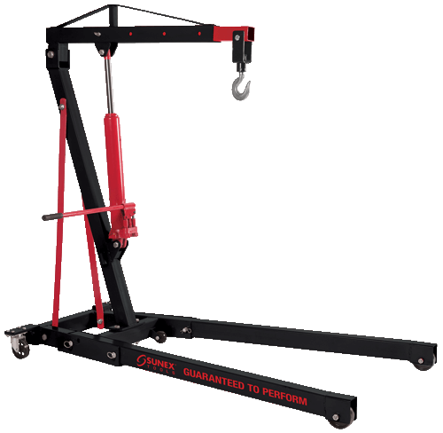 Picture of 2 Ton Folding Engine Crane with Dual Pump Pistons
