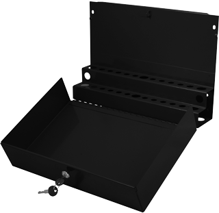 Picture of Black Locking Screwdriver Pry Bar Holder