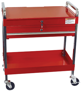 Picture of Red Service Cart